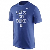 Duke Blue Devils Nike Local Verbiage WEM T-Shirt - Royal Blue,baseball caps,new era cap wholesale,wholesale hats